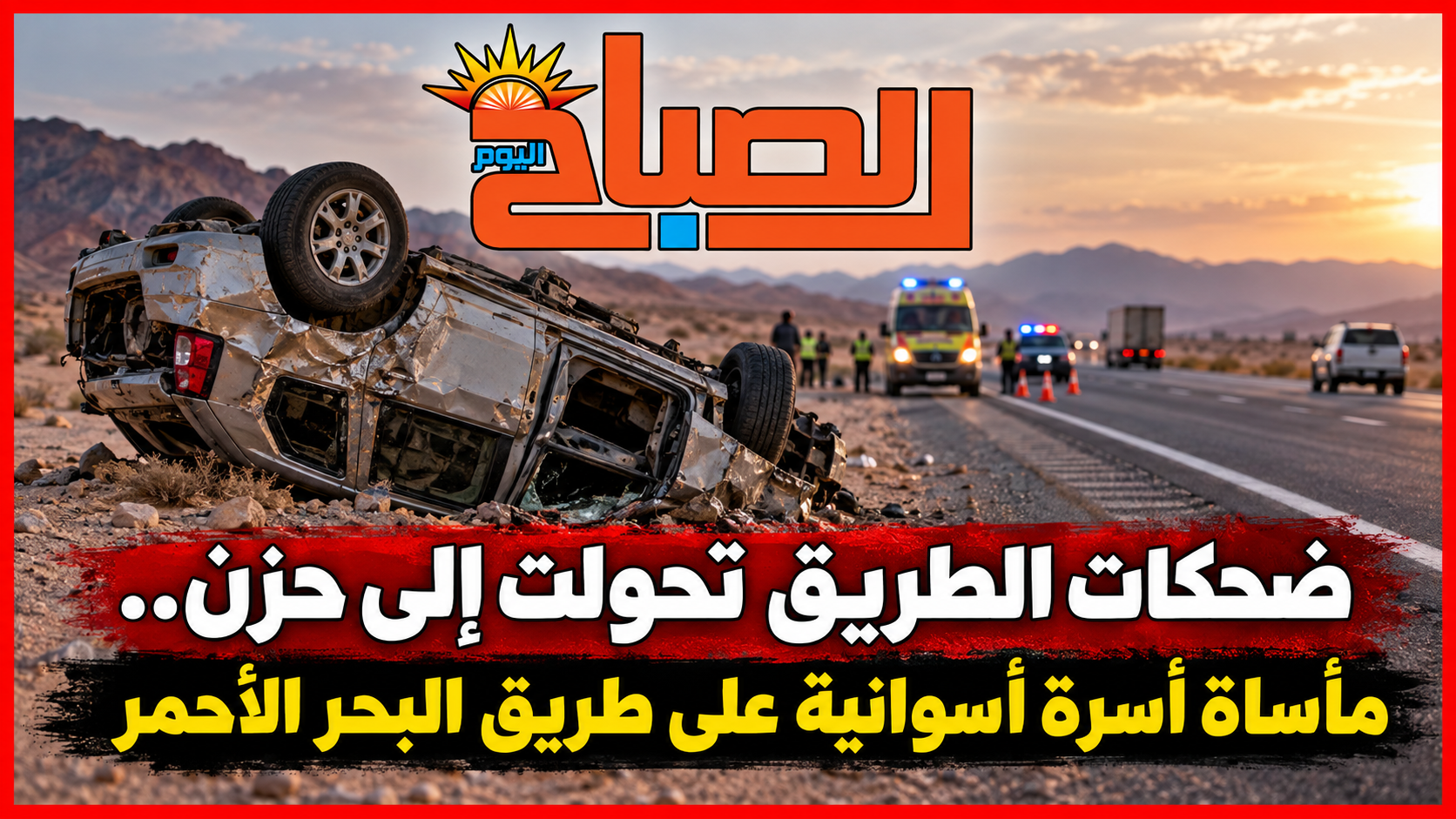 خرجوا للقاء الأهل في أسوان.. رحلة أسرة من 4 أفراد تنتهي بمأساة